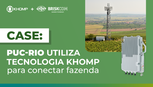 PUC-Rio usa tecnologia Khomp para conectar fazenda